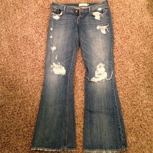 Abercrombie and Fitch ripped jeans size 8