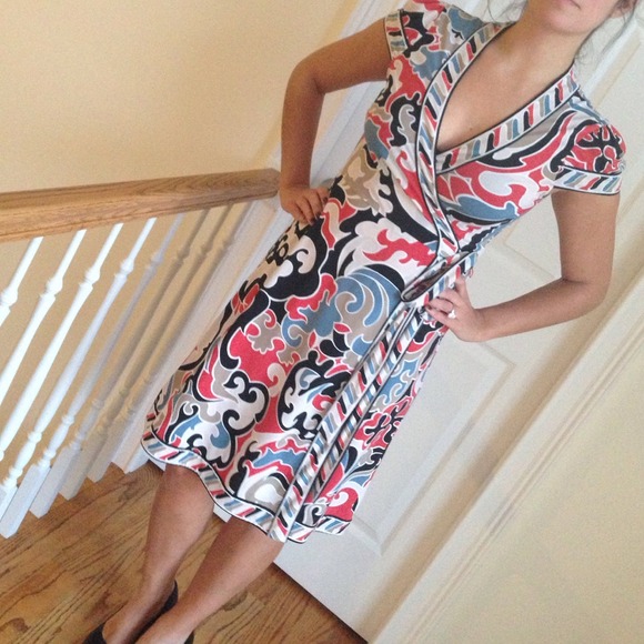 BCBG MaxAzria wrap dress