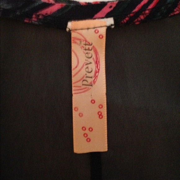 Aztec pattern chiffon tank - Picture 3 of 3