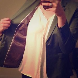 Olive green blazer