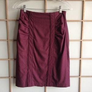 Skirt Nanette Lepore, Burgundy size 2