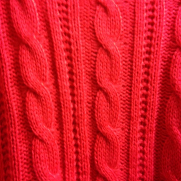 Pink sweater