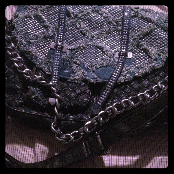 Louis Vuitton Handbags - Denim leather bag😈