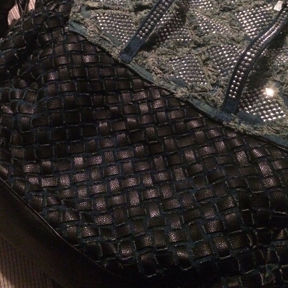 Denim leather bag😈 - Picture 3 of 3