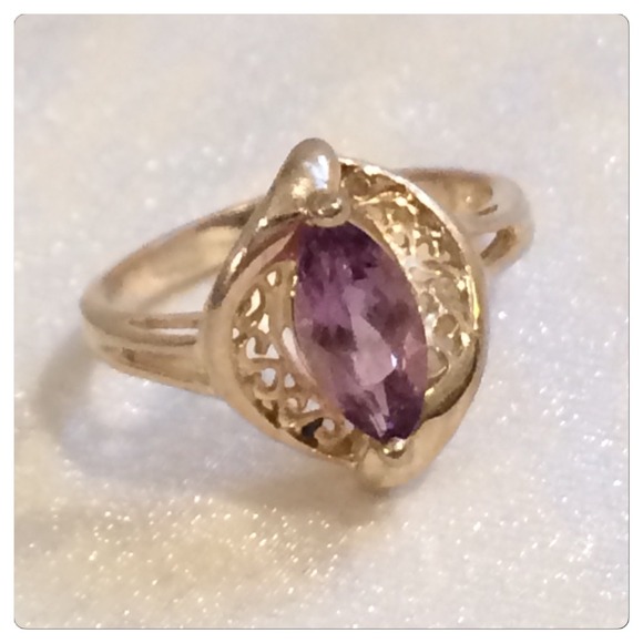 Sterling Silver Amethyst Ring💍