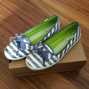 Keds Teacup Navy Stripe