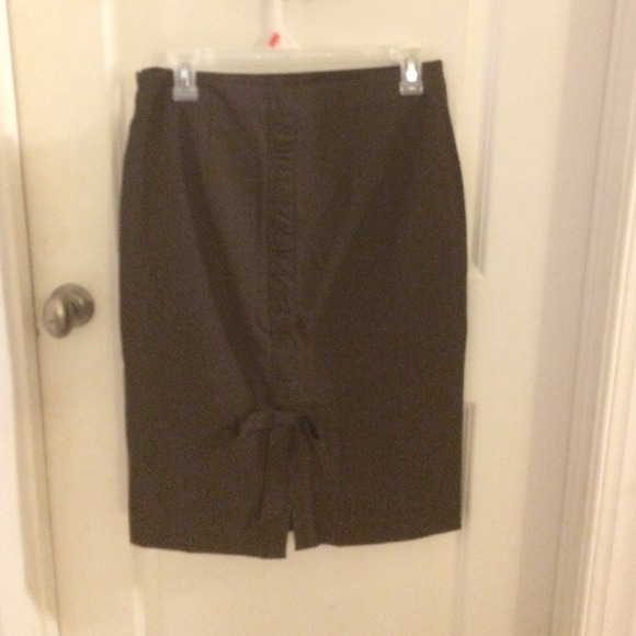 Brown skirt