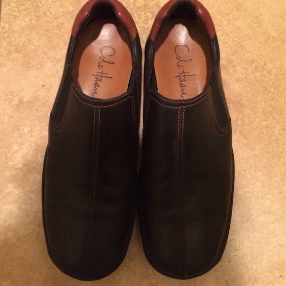 Cole Haan Other - Cole Haan shoes Leather ~  black leather!!🍒