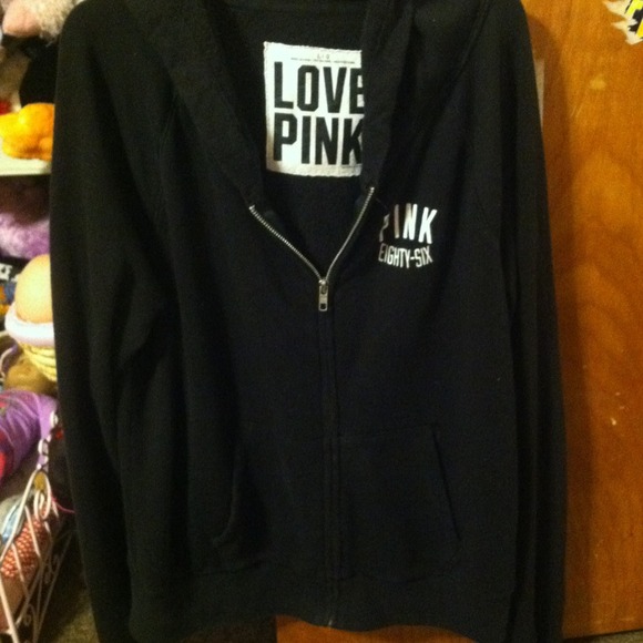 Victoria's Secret Pink zip up hoodie