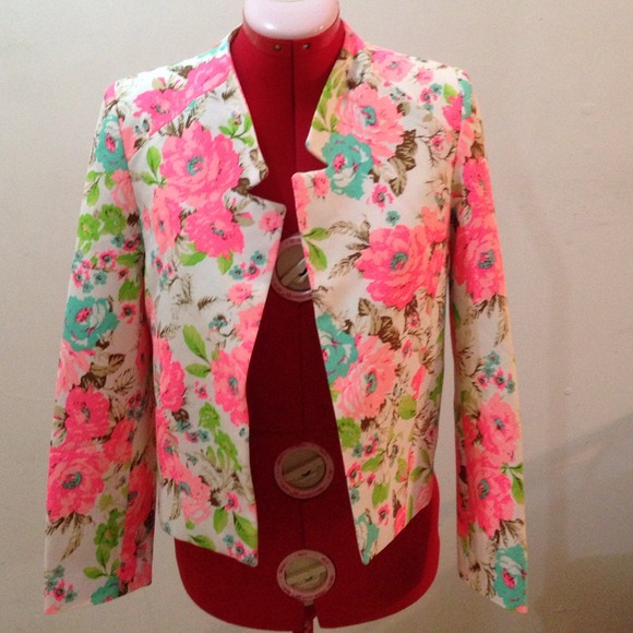 Floral Blazer