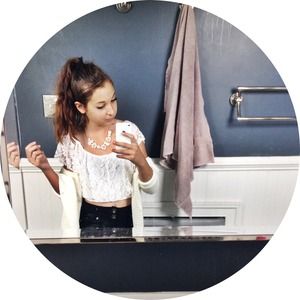 White Lace Crop Top