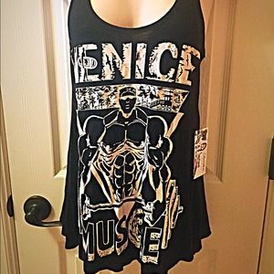 LAuren Moshi black~n~ white tank