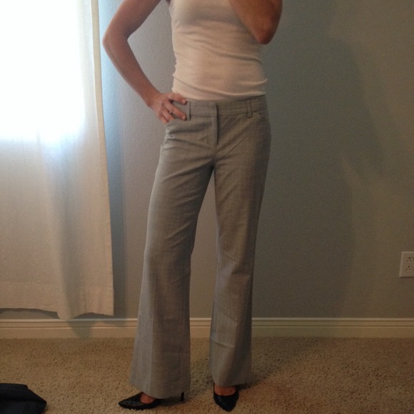 Light Grey Express Design Studio Editor Pant