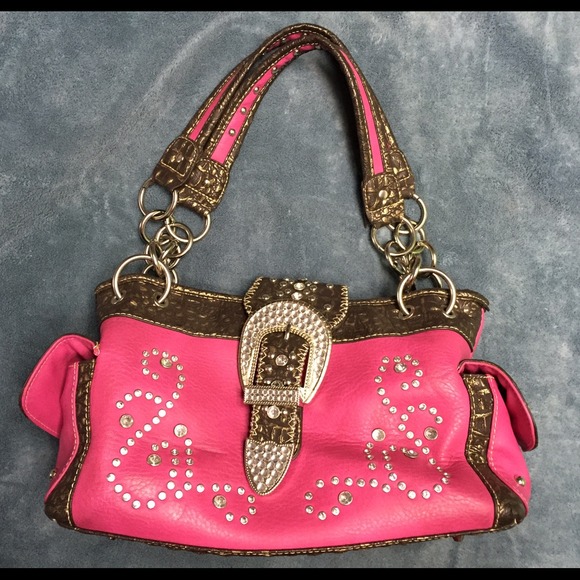 Pink Western Style purse