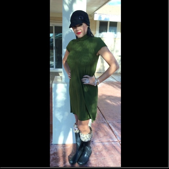 Beautiful green dress