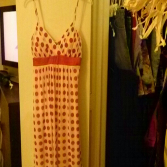 Sooo cute!!! Pink polka dot dress.