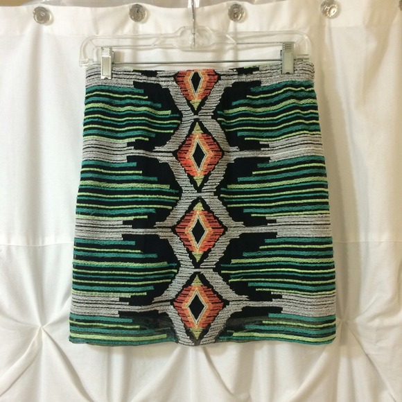 Willow and Clay Ikat pencil skirt