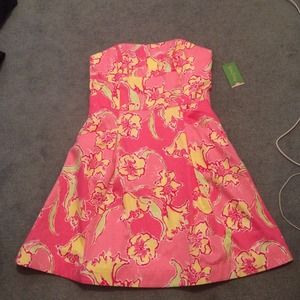 Lilly Pulitzer structured sun dress