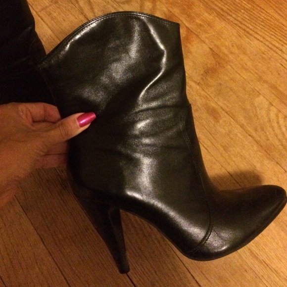 Gianni Bini Shoes Gianni Bini Leather Boots Poshmark