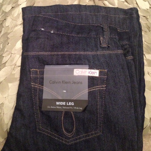 Calvin Klein Wide Leg Jeans