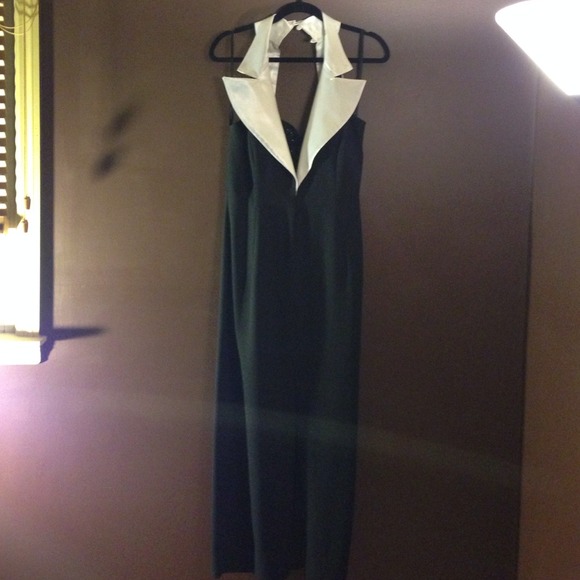 Vintage tuxedo dress