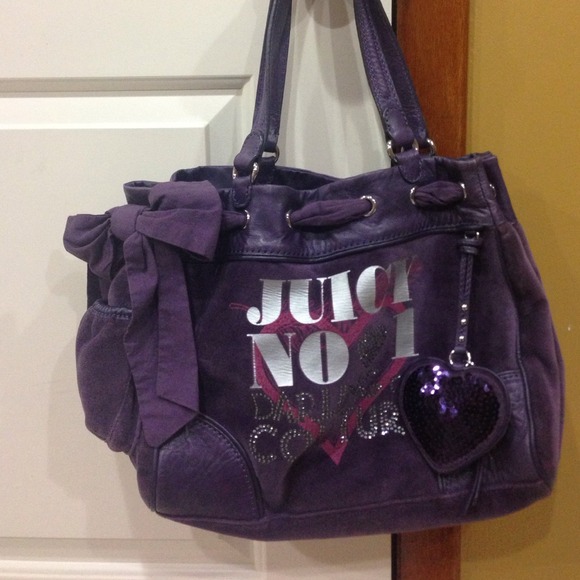 Purple juicy couture purse💜