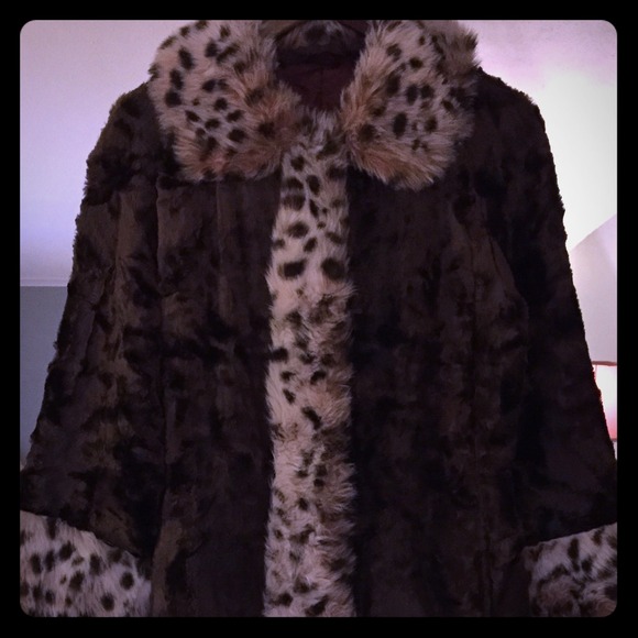 Vintage Leopard Print Coat from Sears & Roebuck