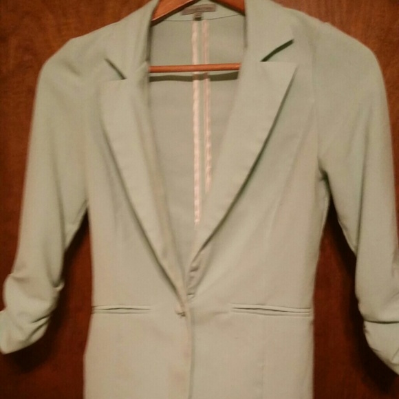 Mint blazer