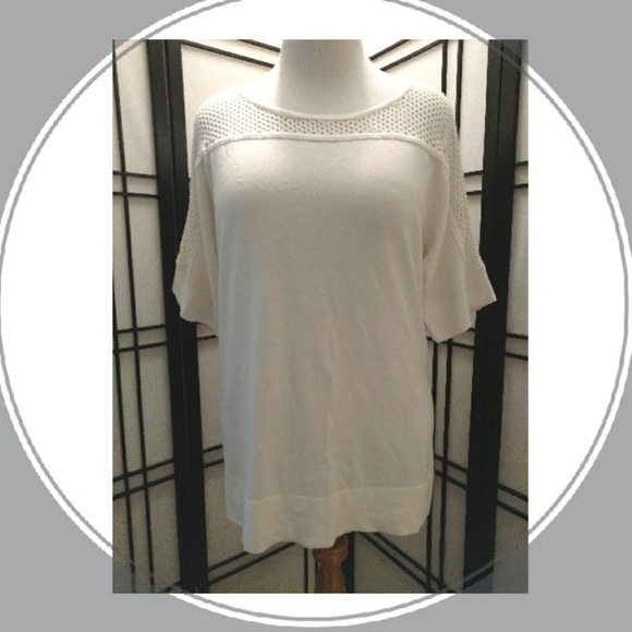 Banana Republic Tops - {Banana Republic} White Sweater