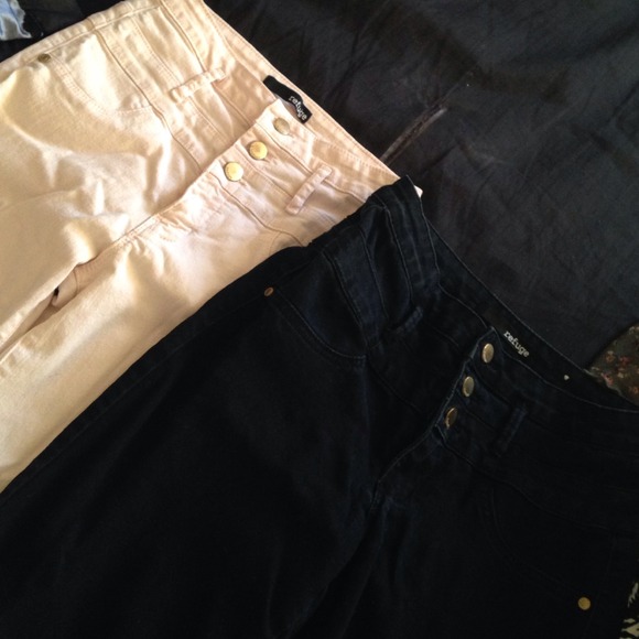 Pants - High waisted skinny jeans
