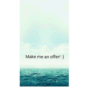 I usually don't turn down offers!