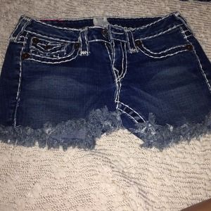 Self made true religion shorts