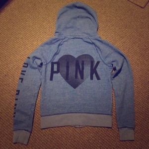 PINK Victoria's Secret Zip Up Hoodie