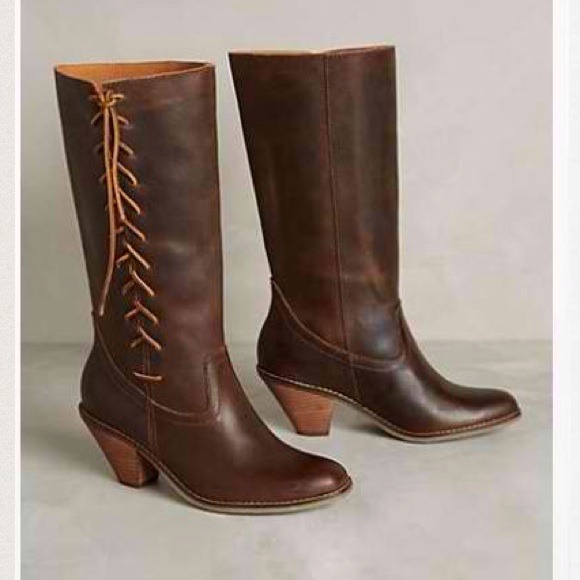 🚫SOLD NEW Anthropologie Monte Carlo Leather Boots
