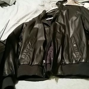 Leather jacket