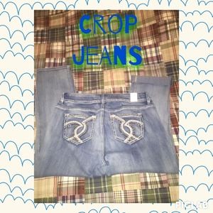 Crop jeans
