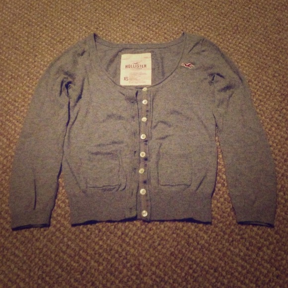 Hollister Button Up Sweater