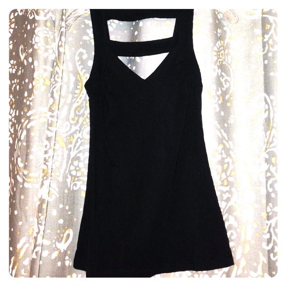Express Tops - Super Cute Black Tank