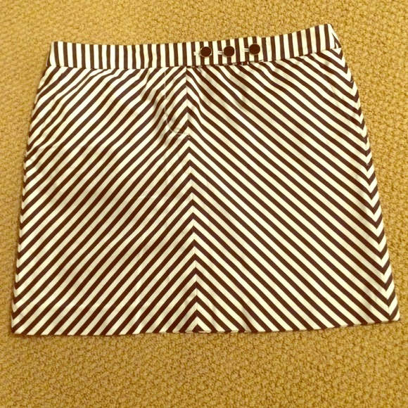 JCrew Chevron Skirt