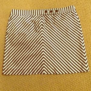 JCrew Chevron Skirt