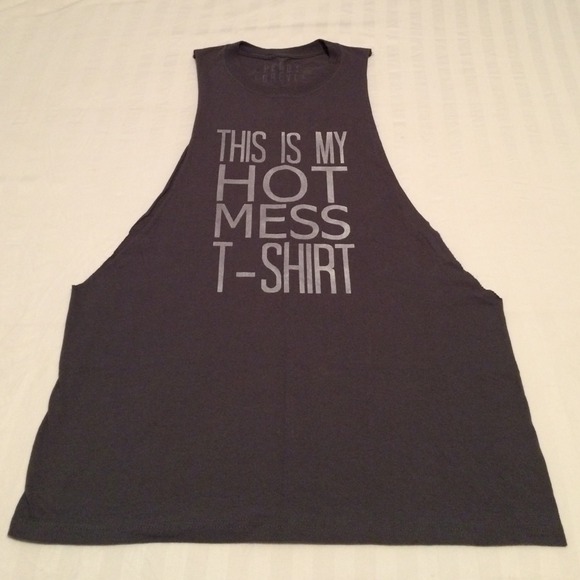 HOT MESS MUSCLE TANK