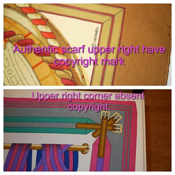 Vintage Hermes scarf authentication - Picture 2 of 4