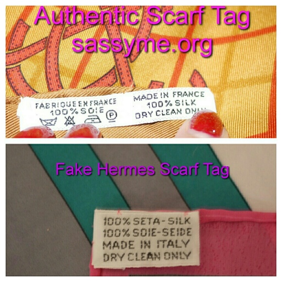 Vintage Hermes scarf authentication - Picture 3 of 4