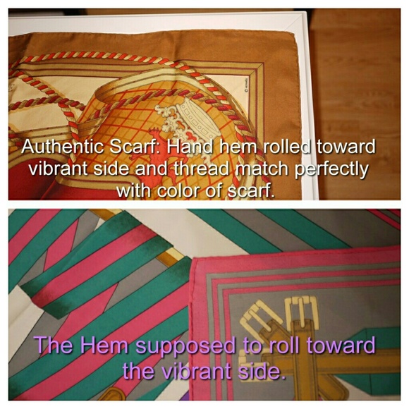 Vintage Hermes scarf authentication - Picture 4 of 4