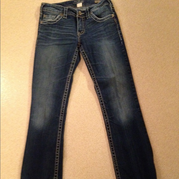 Silver jeans!