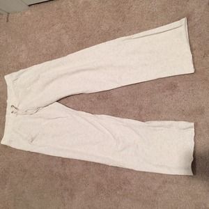 Victoria's Secret angel cream boyfriend pant