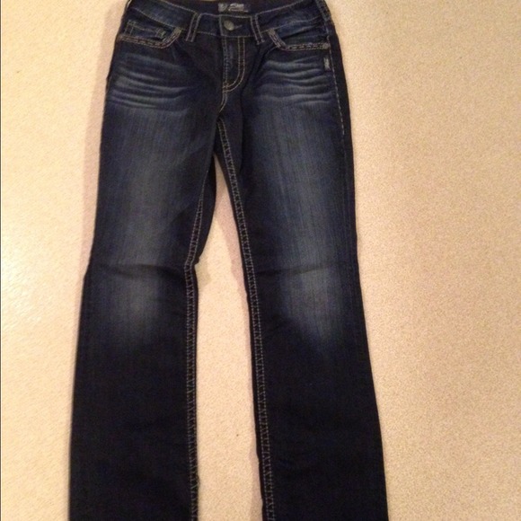 Silver jeans!