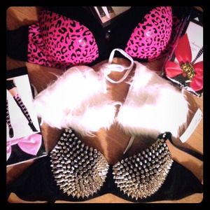 Bundle sexy NEW bra tops and thigh highs