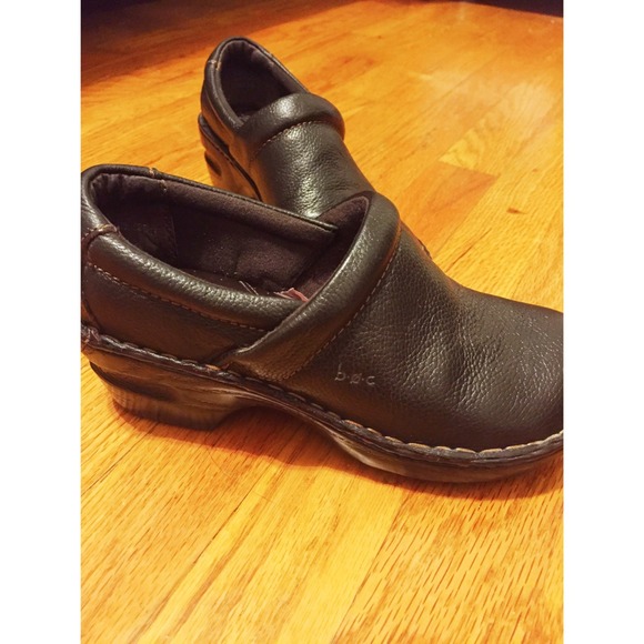 Deep Chocolate Brown Clogs