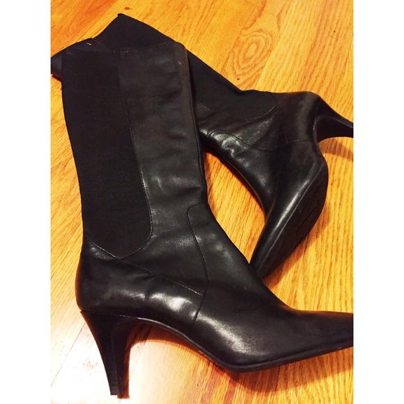 Anne Klein Black Boots
